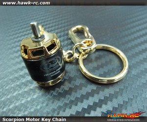 Scorpion Motor Key Chain